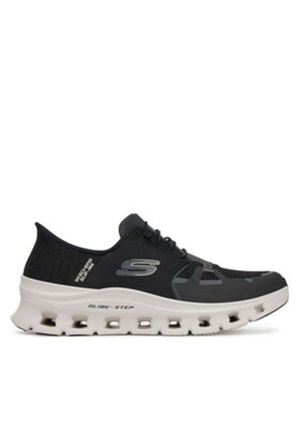 skechers - Skechers Sneakersy Glide-Step Pro- 232930/BLK Czarny. Kolor: czarny. Materiał: materiał