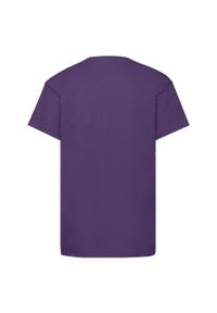 FRUIT OF THE LOOM - Oryginalna Koszulka Dla Dzieci. Kolor: fioletowy