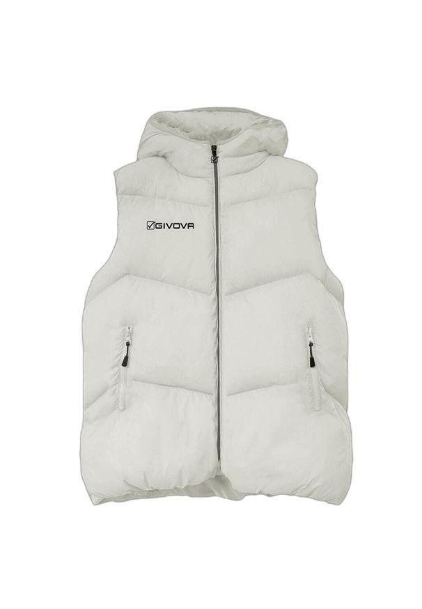 Kurtka puchowa bez rękawów Givova Cloud. Kolor: wielokolorowy, biały, czarny. Materiał: puch. Długość rękawa: bez rękawów
