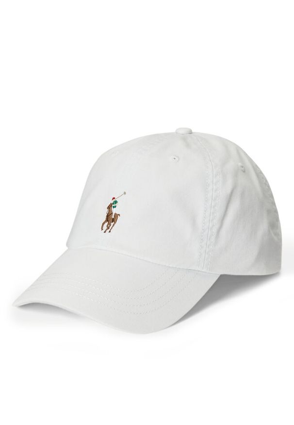 Czapka z daszkiem Polo Ralph Lauren. Kolor: biały