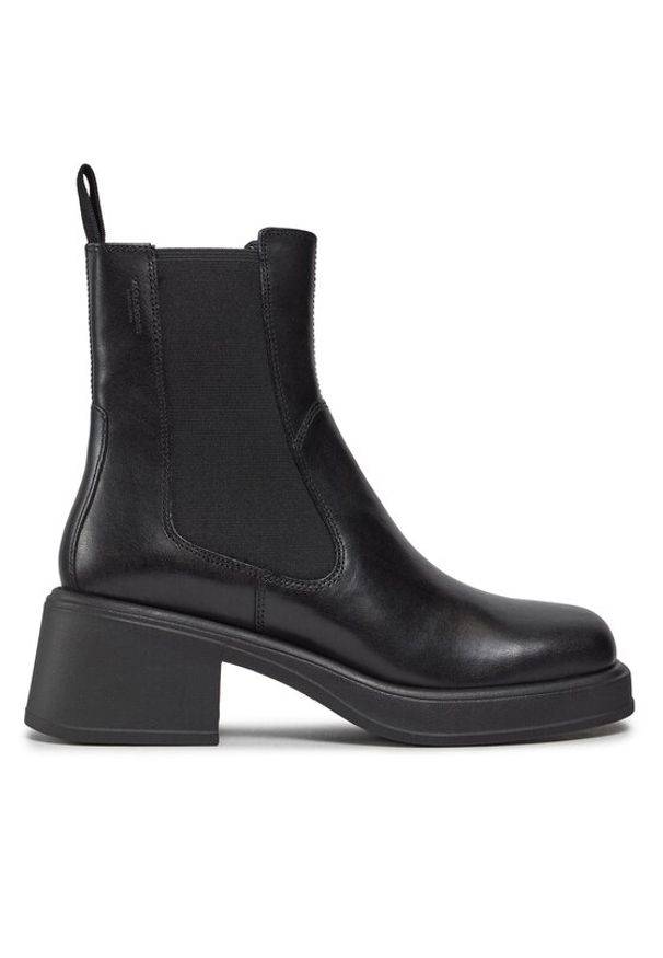 Vagabond Shoemakers Botki Dorah 5642-001-20 Czarny. Kolor: czarny. Materiał: skóra