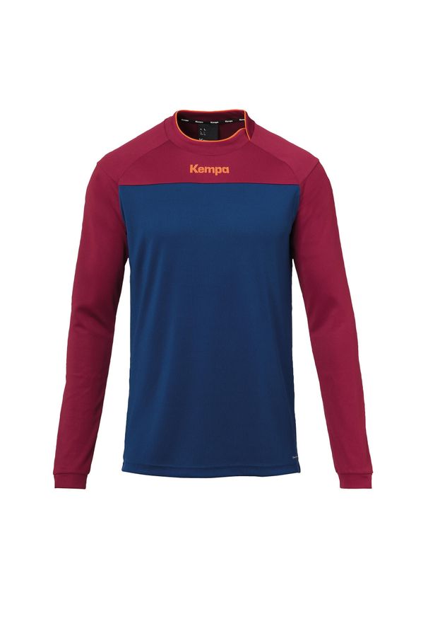 KEMPA - Bluza Kempa Prime. Kolor: czerwony, niebieski, wielokolorowy. Materiał: tkanina. Sport: fitness, piłka ręczna