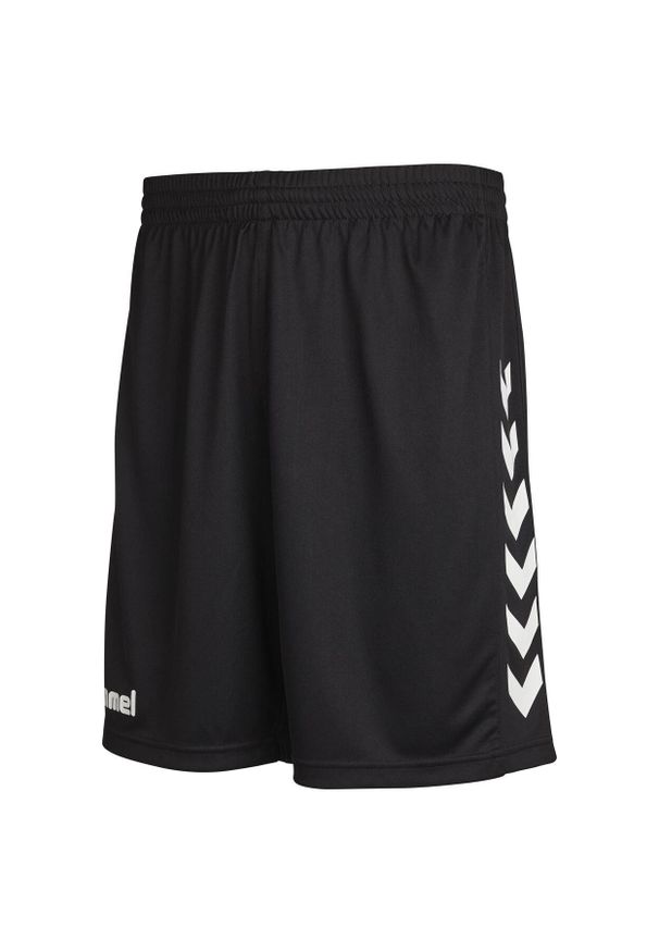 Spodenki sportowe dziecięce Hummel Core Kids Poly Shorts. Kolor: biały, czarny, wielokolorowy. Styl: sportowy