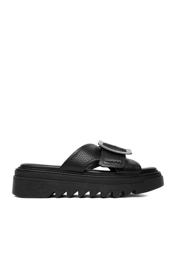 G-Star RAW - Klapki G-Star Raw. Kolor: czarny