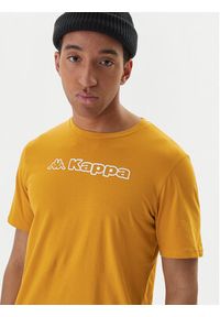 Kappa T-Shirt Feddu 311H7HW Żółty Regular Fit. Kolor: żółty. Materiał: bawełna #2