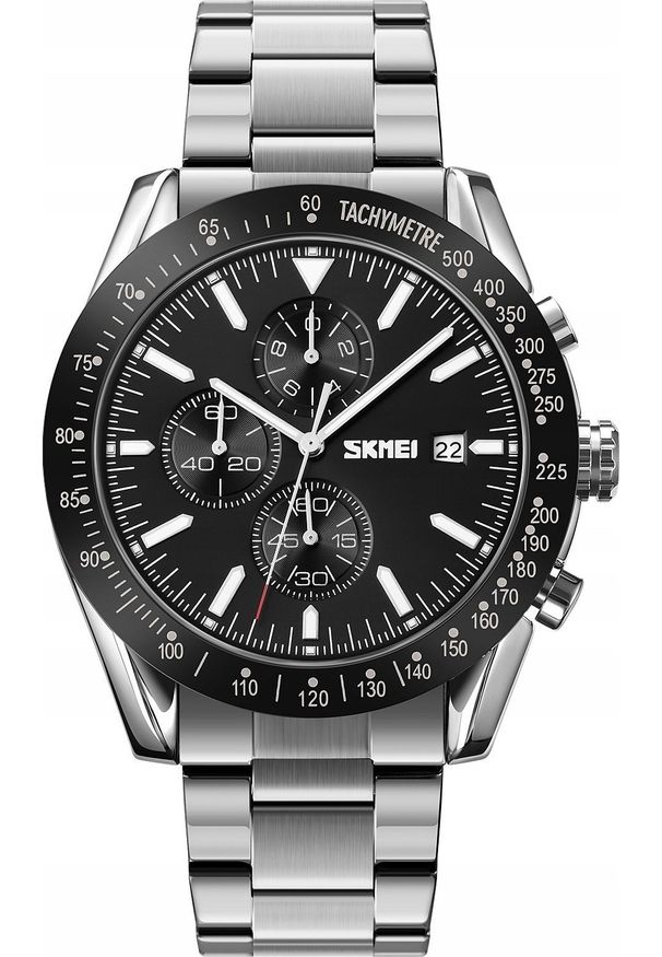 Zegarek Męski Skmei 9253SIBK + BOX