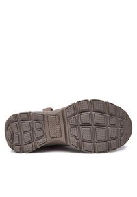 skechers - Skechers Botki Easy Going Cozy 167401/TPE Beżowy. Kolor: beżowy. Materiał: materiał #4