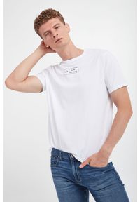Armani Exchange - T-shirt ARMANI EXCHANGE. Materiał: bawełna. Wzór: nadruk #1