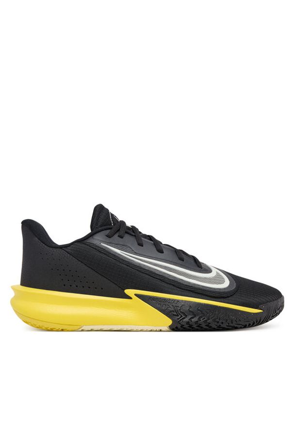 Nike Buty do koszykówki Precision VII HJ9153 001 Czarny. Kolor: czarny. Materiał: skóra. Sport: koszykówka