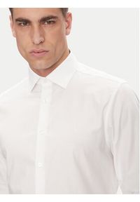 Calvin Klein Koszula LV019EU021 Biały Regular Fit. Kolor: biały. Materiał: bawełna