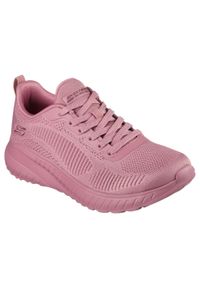 skechers - Buty do chodzenia damskie Skechers 117209SAGE. Kolor: różowy. Materiał: materiał, syntetyk. Szerokość cholewki: normalna. Sport: turystyka piesza