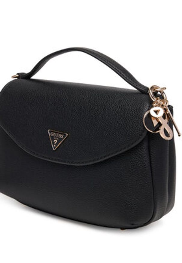 Guess Torebka Evie HWBG96 64200 Czarny. Kolor: czarny. Materiał: skórzane