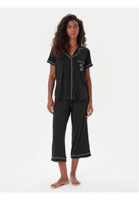 Kate Spade Piżama KSI21506 Czarny Regular Fit. Kolor: czarny