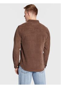 Redefined Rebel Koszula Sean 184058 Brązowy Regular Fit. Kolor: brązowy. Materiał: bawełna #5