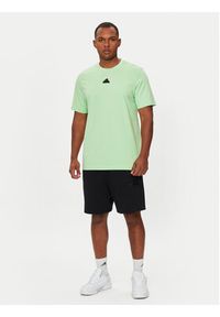 Adidas - adidas T-Shirt City Escape Graphic IN6237 Zielony Regular Fit. Kolor: zielony. Materiał: bawełna #3