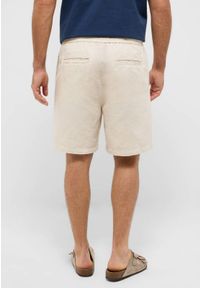 Mustang Męskie szorty Mustang Style Linen Jogger Shorts Ecru 1016459 2014