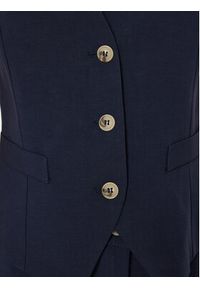 ViCOLO Kamizelka TB1569 Granatowy Regular Fit. Kolor: niebieski. Materiał: wiskoza #2