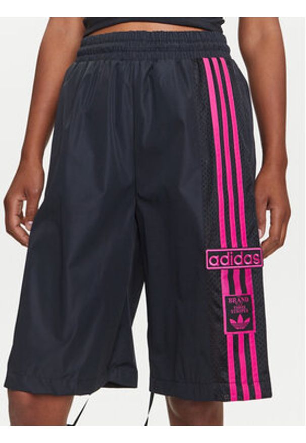 Adidas - adidas Spodnie dresowe Adibreak JD0088 Czarny Regular Fit. Kolor: czarny. Materiał: syntetyk