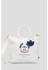 adidas Originals torebka kolor biały. Kolor: biały. Rodzaj torebki: na ramię #1