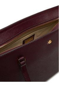 Lauren Ralph Lauren - LAUREN RALPH LAUREN Torebka 431924351014 Bordowy. Kolor: czerwony. Materiał: skórzane #3
