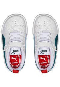 Adidasy Puma Rickie Inf, Dzieci. Kolor: biały. Materiał: skóra ekologiczna, materiał. Sport: turystyka piesza #2