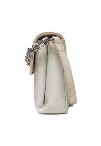 Calvin Klein Torebka Re-Lock Mini Crossbody Bag_Jcq K60K611989 Écru. Materiał: skórzane