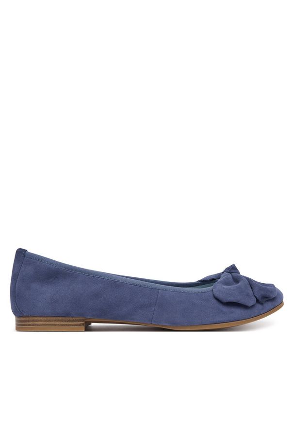 Baleriny Tamaris. Kolor: niebieski