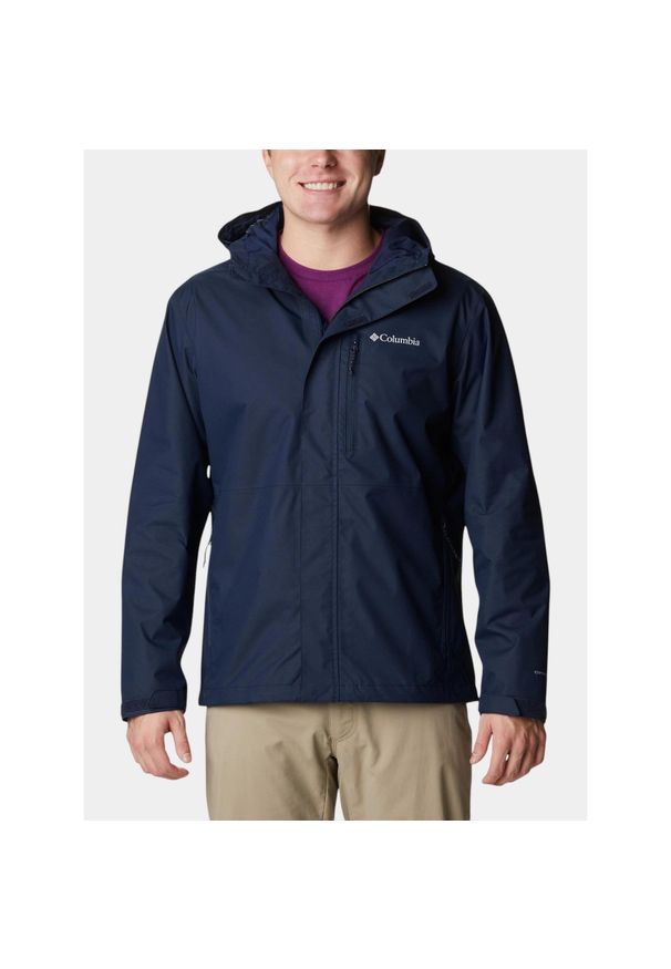 columbia - Płaszcz przeciwdeszczowy męski Columbia Hikebound II. Kolor: niebieski. Sport: turystyka piesza