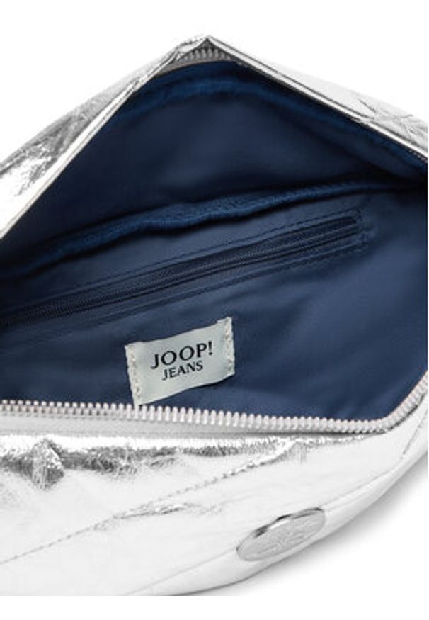 JOOP! Jeans Torebka Frizzare 4130001248 Srebrny. Kolor: srebrny. Materiał: skóra