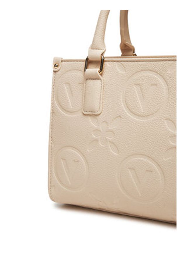 VALENTINO - Valentino Torebka Samba Re VBS8ZG04 Écru. Kolor: kremowy. Materiał: skórzane