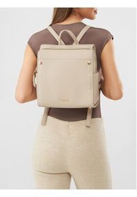 Lasocki Plecak MLP-B-003-05 Beżowy. Kolor: beżowy. Materiał: skóra #4
