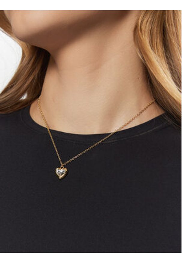 Coach Naszyjnik 37422735 Złoty. Materiał: ze stali, metalowe, ze stali nierdzewnej. Kolor: złoty