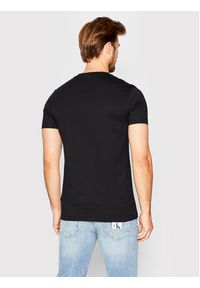 Calvin Klein Jeans T-Shirt J30J320935 Czarny Slim Fit. Kolor: czarny. Materiał: bawełna #3