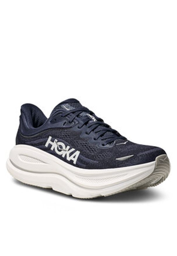 HOKA - Hoka Buty do biegania Bondi 9 1162011 Granatowy. Kolor: niebieski. Materiał: materiał