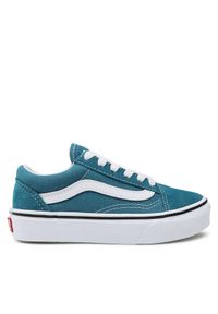 Vans Tenisówki Old Skool VN000W9T9EM1 Niebieski. Kolor: niebieski. Materiał: zamsz, skóra