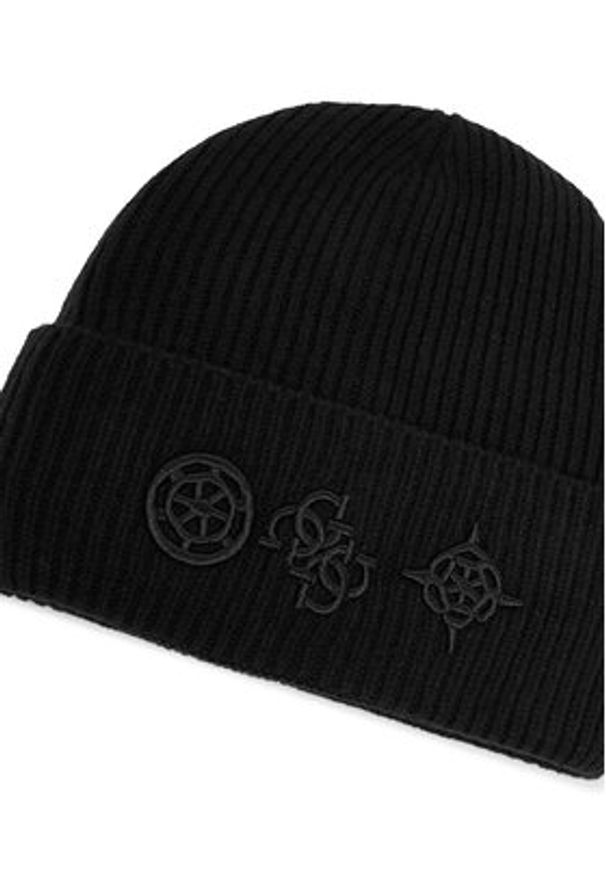 Guess Czapka AW5404 POL01 Czarny. Kolor: czarny. Materiał: akryl