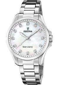 Zegarek Festina Zegarek damski Festina F20654-1 CYRKONIE srebrny. Kolor: srebrny #1