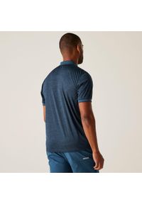 Regatta - Męska koszulka polo Remex. Typ kołnierza: polo. Kolor: niebieski, szary, wielokolorowy. Styl: sportowy #2