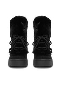DeeZee Śniegowce HX24020-1 Czarny. Kolor: czarny. Materiał: materiał #7