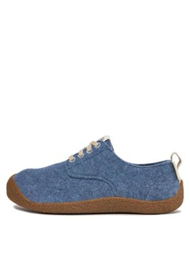 keen - Keen Półbuty Mosey Derby 1026450-10 Niebieski. Kolor: niebieski. Materiał: materiał