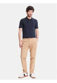 Pierre Cardin Polo C5 21354.2110 Granatowy Regular Fit. Typ kołnierza: polo. Kolor: niebieski. Materiał: bawełna #5