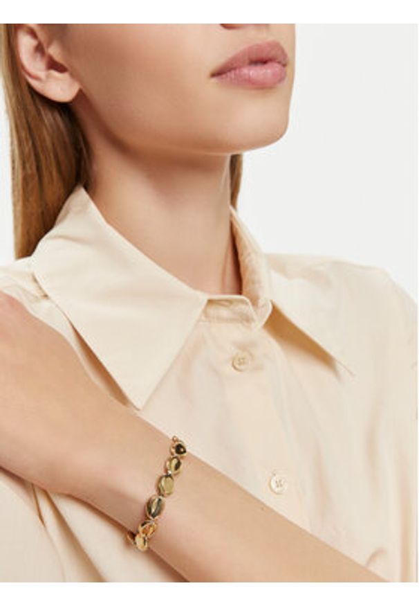 Skagen Bransoletka SKJ1769710 Złoty. Materiał: metalowe. Kolor: złoty