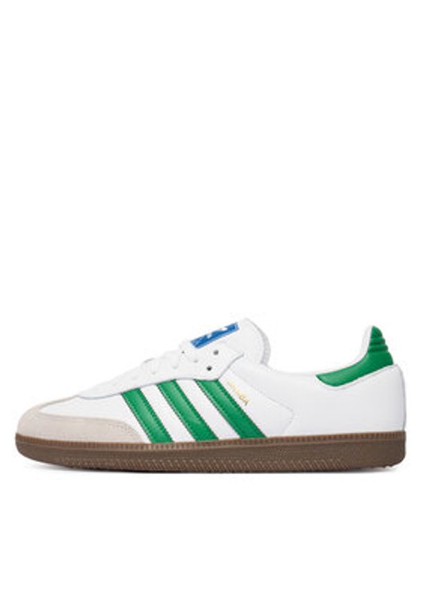 Adidas - adidas Sneakersy Samba Og IG1024 Biały. Kolor: biały. Materiał: skóra