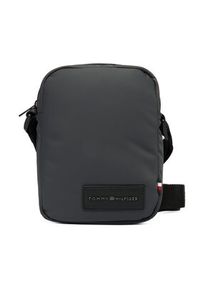 TOMMY HILFIGER - Tommy Hilfiger Saszetka Th Repreve Mini Reporter AM0AM14009 Szary. Kolor: szary. Materiał: materiał #3