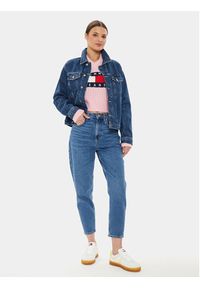 Tommy Jeans Jeansy DW0DW19245 Niebieski Mom Fit. Kolor: niebieski