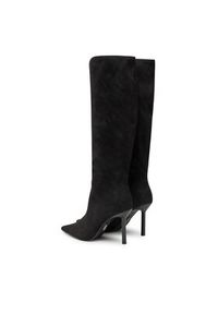 Steve Madden Kozaki Intruder Boot SM11002591 SM11002591-001 Czarny. Kolor: czarny. Materiał: materiał #7