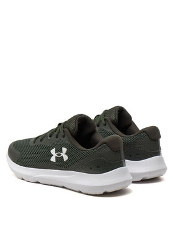Under Armour Buty do biegania Ua Bgs Surge 3 3024989-300 Zielony. Kolor: zielony. Materiał: materiał