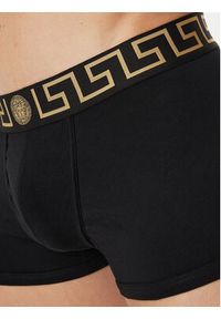 VERSACE - Versace Bokserki AU10026 1A10011 Czarny. Kolor: czarny. Materiał: bawełna #7