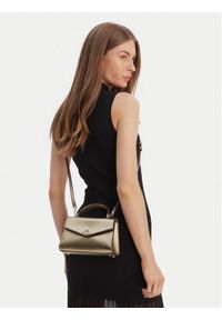 Lauren Ralph Lauren - LAUREN RALPH LAUREN Torebka 431P02413001 Złoty. Kolor: złoty. Materiał: skórzane #1
