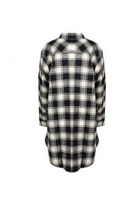Diesel Sukienka "D-Super" | A04860-0WBBP | Kobieta | Czarny, Biały, Szary. Kolor: czarny, szary, biały, wielokolorowy. Materiał: bawełna. Typ sukienki: koszulowe. Styl: elegancki #3